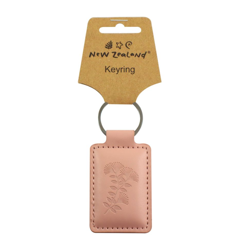 Keyring - Pohutukawa Pink
