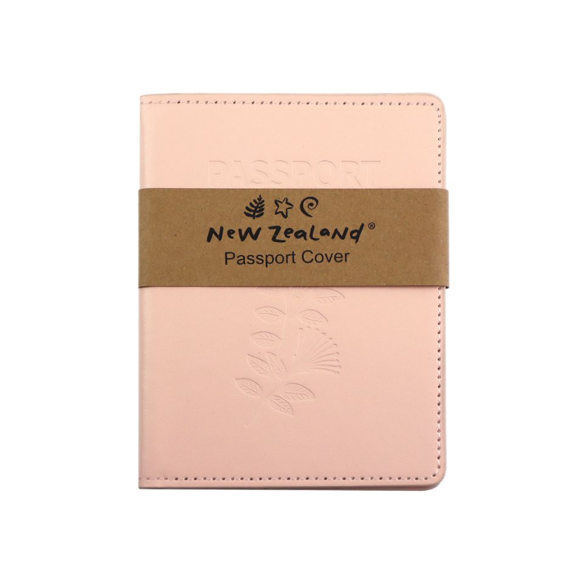Passport Holder - Pohutukawa Pink