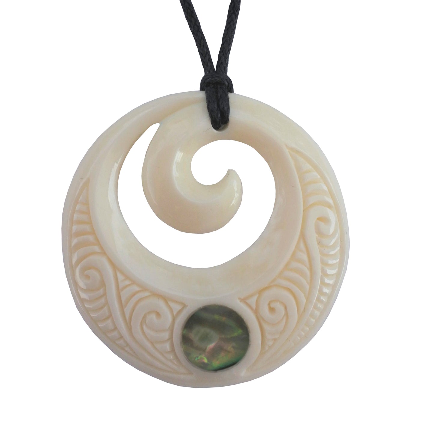 Koru with Paua