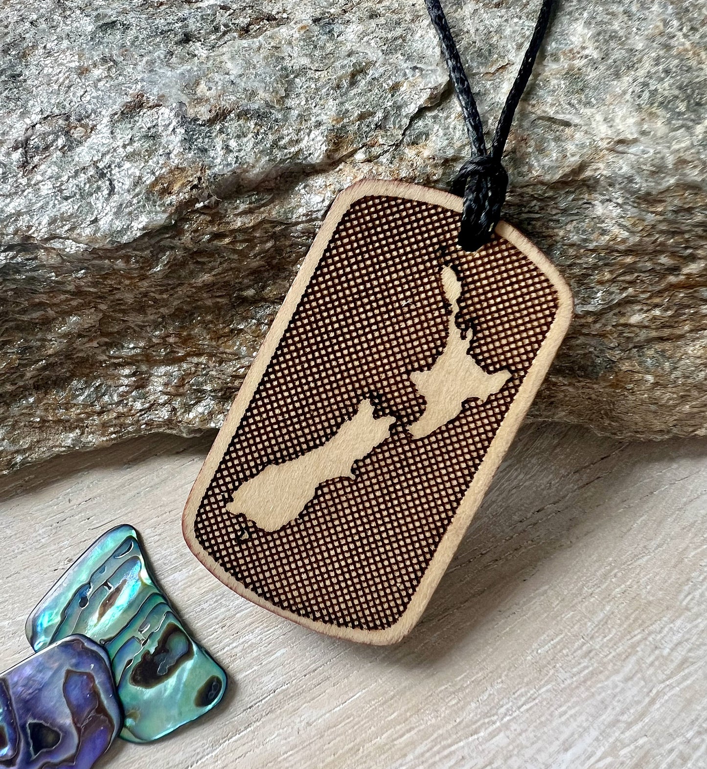 Wood New Zealand Map