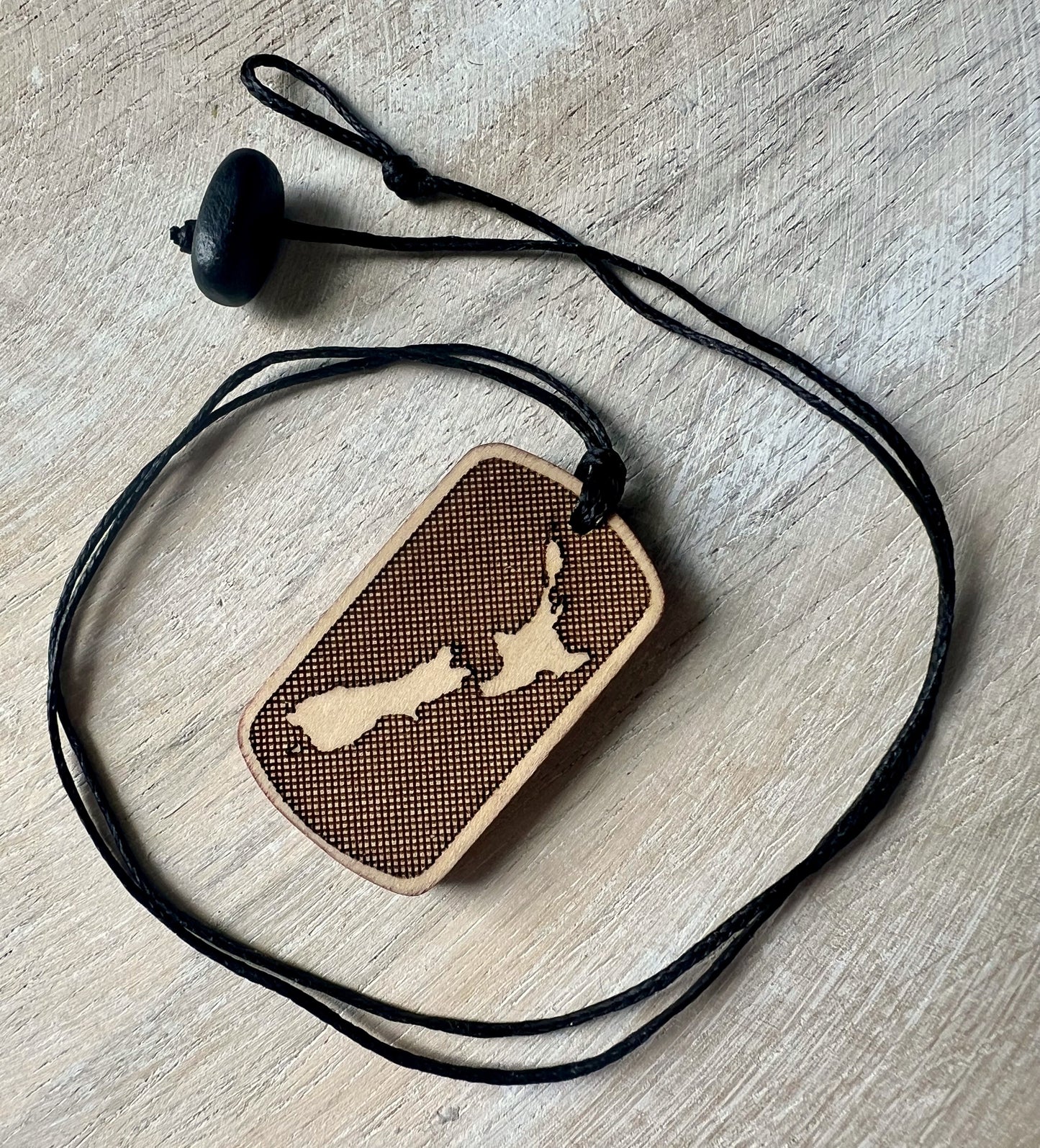 Wood New Zealand Map