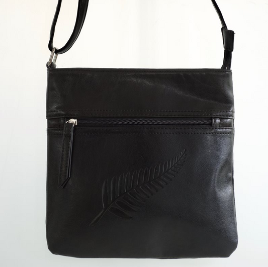 Handbag - Silver Fern Black
