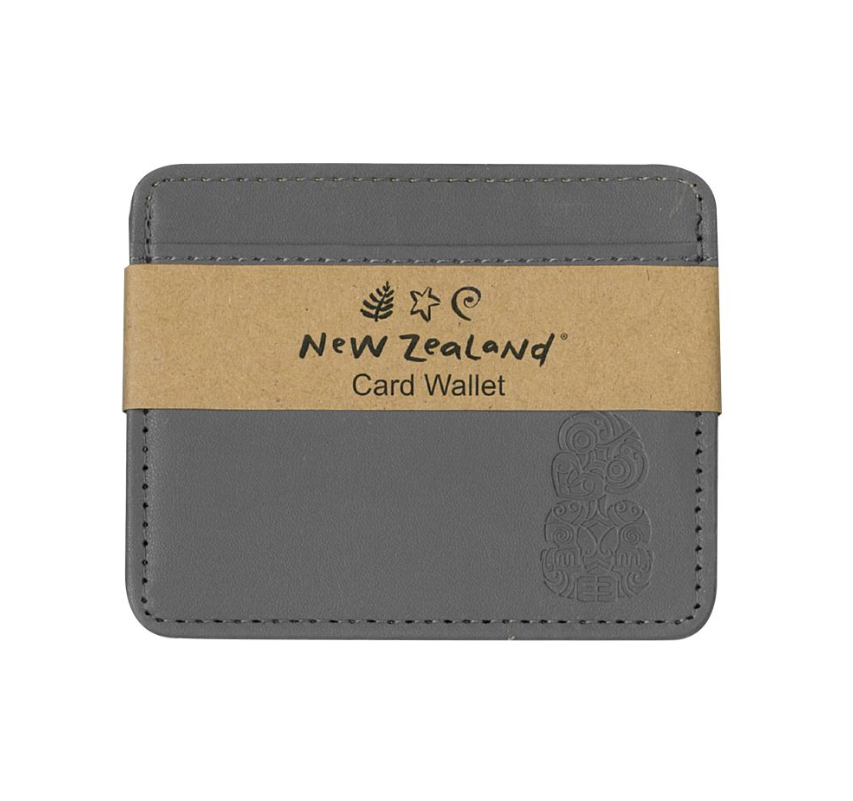 Card Wallet - Hei Tiki Grey