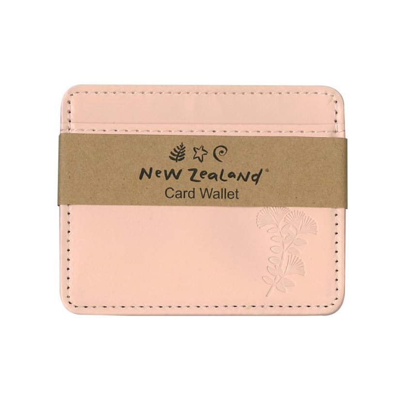 Card Wallet - Pohutukawa Pink