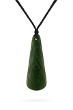 Toki Teardrop Carved
