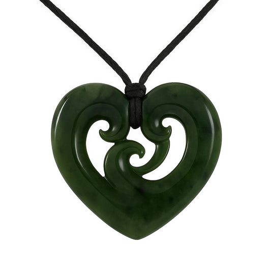 Heart with Triple Koru