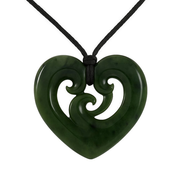 Heart with Triple Koru