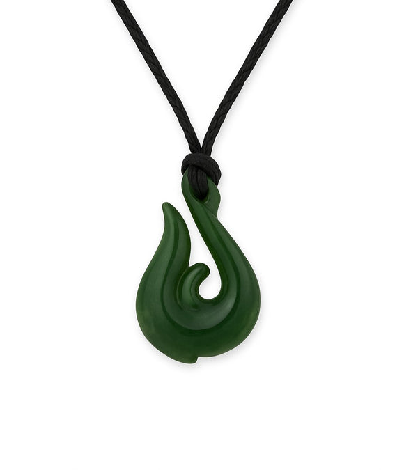 Fish Hook with Whale Tail Detail