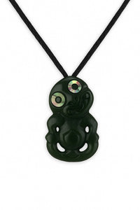 Hei Tiki with Paua