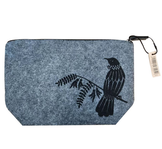 Accessory Bag - Tui Bird Charcoal