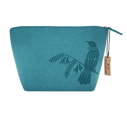 Accessory Bag - Fantail Bird Teal