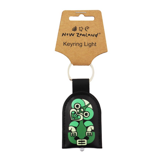 Keyring with Light - Hei Tiki