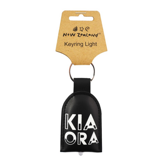 Keyring with Light - Kia Ora