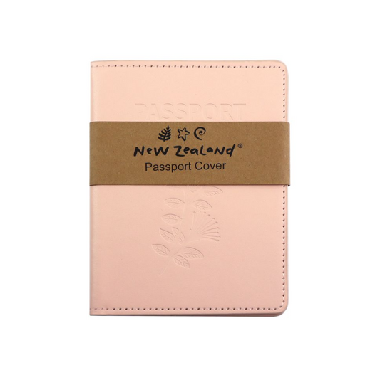 Passport Holder - Pohutukawa Pink