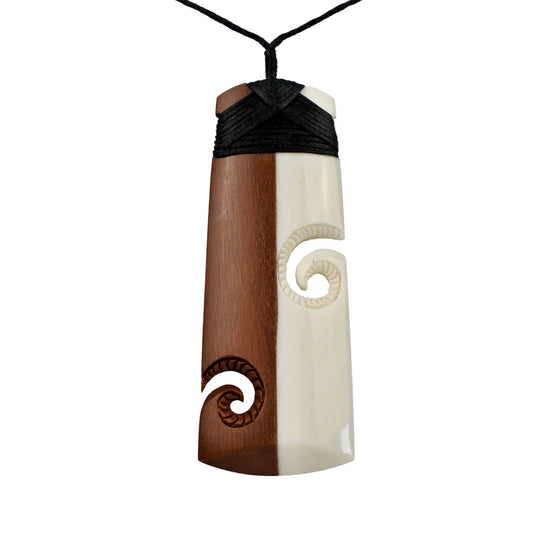 Toki with Koru Engraving - Large